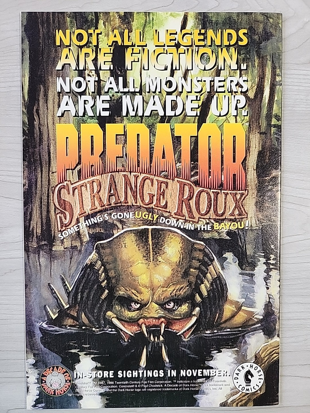 Predator: Dark Rivers #1-4 Complete Run Dark Horse 1996 VF #1 Newsstand 