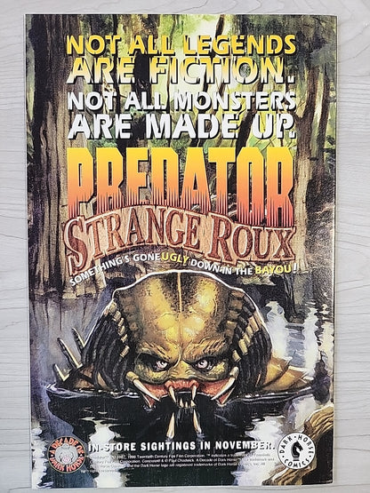 Predator: Dark Rivers #1-4 Complete Run Dark Horse 1996 VF #1 Newsstand 