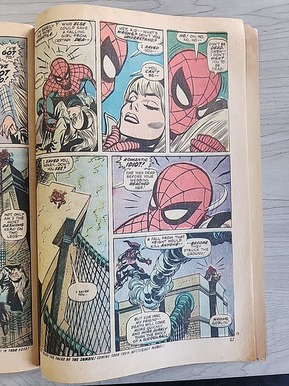 The Amazing Spider-Man #121 (1973) Death of Gwen Stacy Key Issue VG 4.0 Marvel