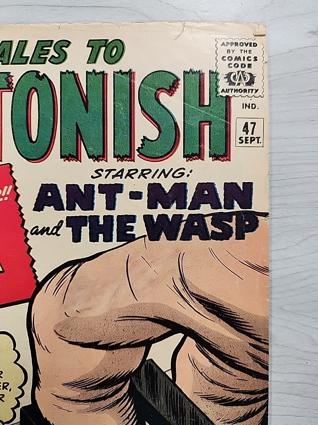 Tales to Astonish #47 Ant-Man & Wasp Silver Age Vintage Marvel Comic 1963 VG 
