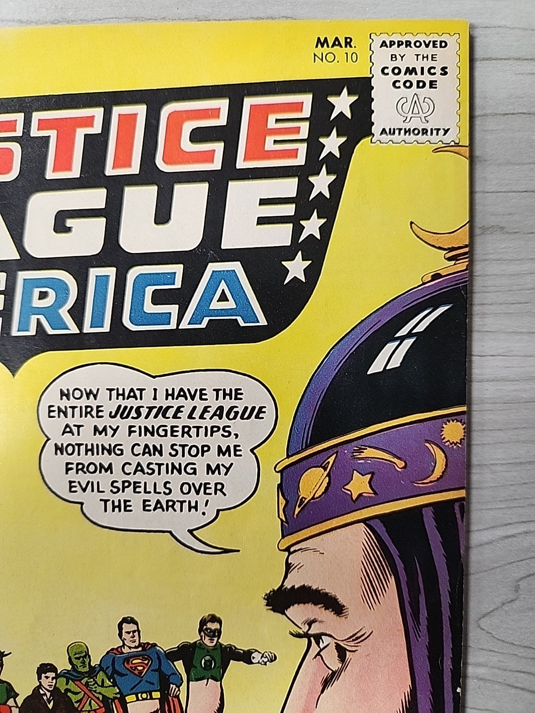 Justice League of America 10 1st Appearance Felix Faust JLA 1962 DC FN/VF 7.0