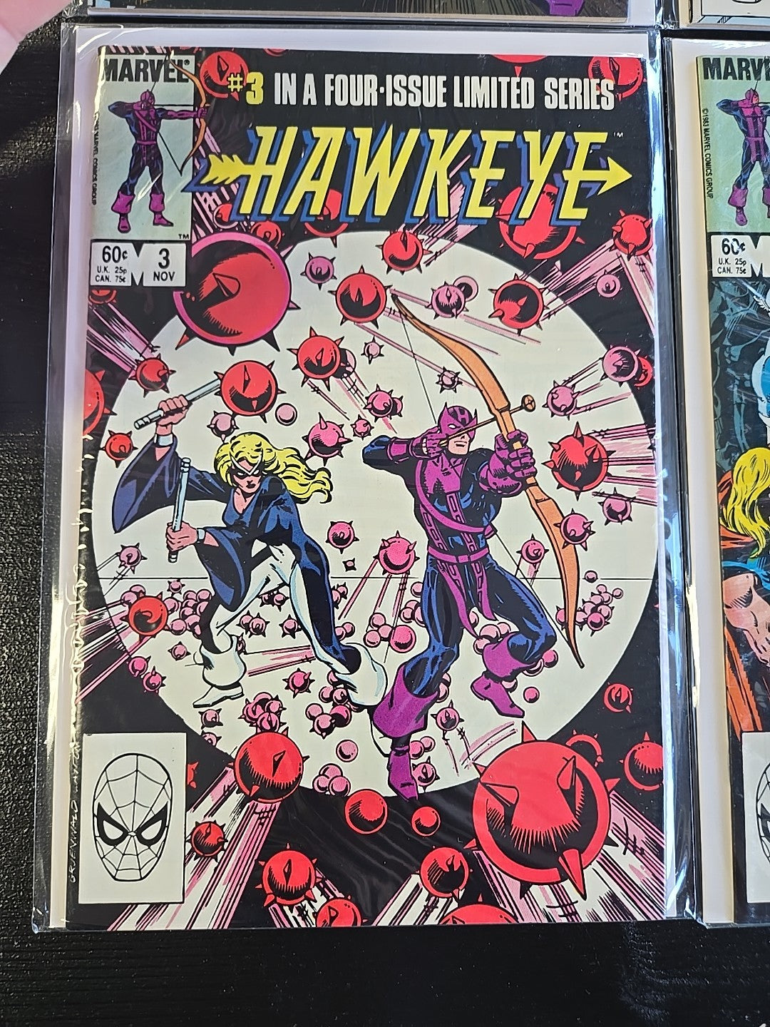 1983 Hawkeye 1-4 Comic Book Complete Set 🔥 