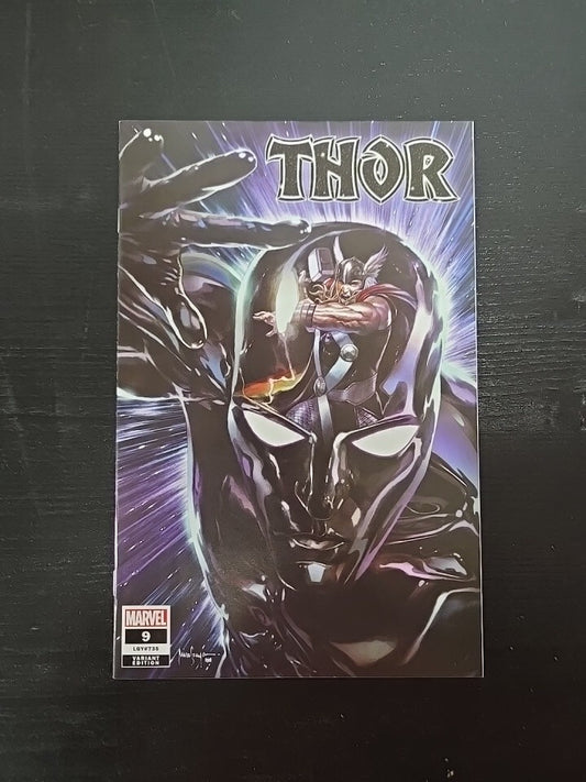 Thor, Vol. 6 #9 - Mico Suayan Variant - Silver Surfer Vs Thor Iconic Cover