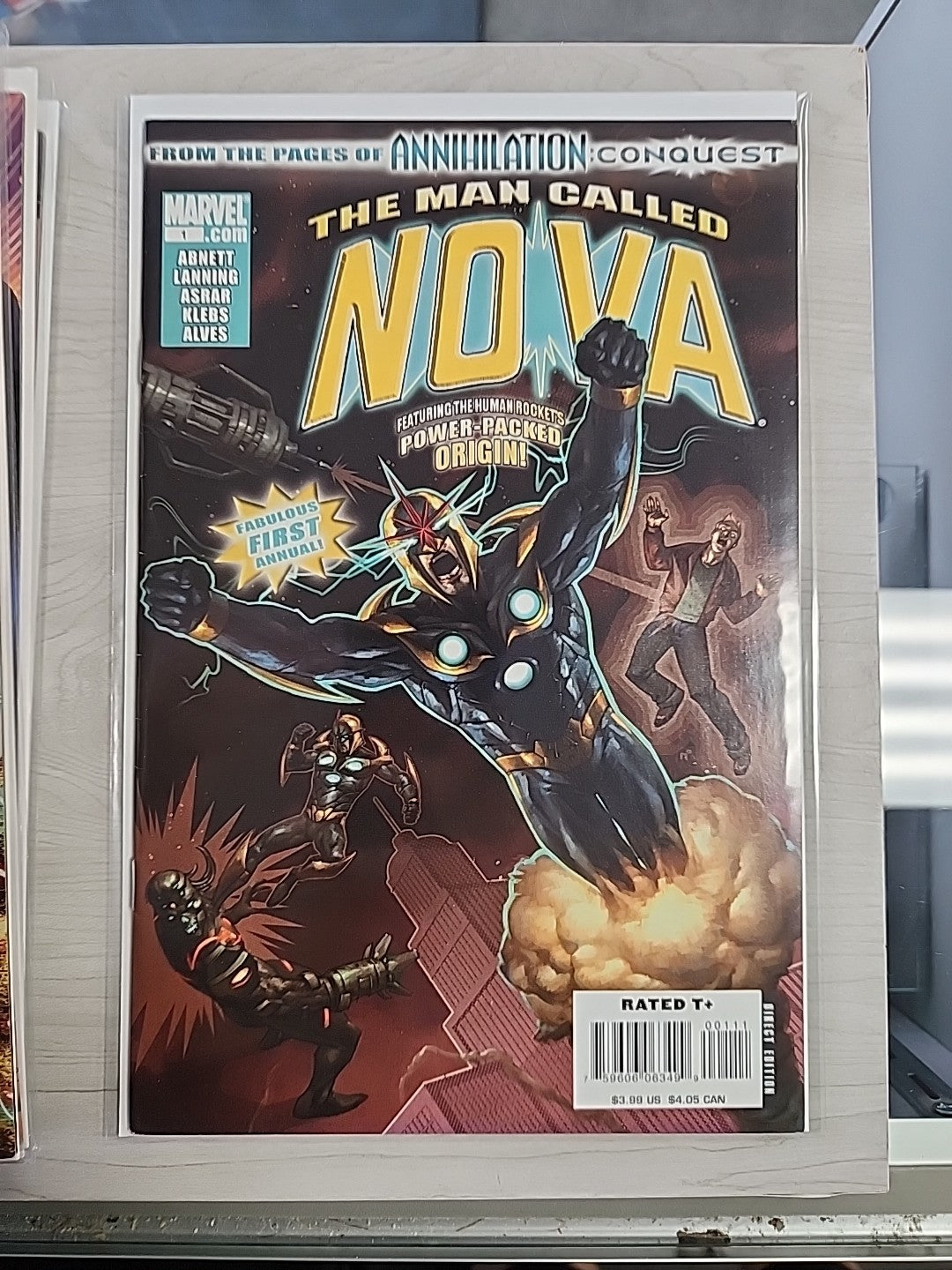 NOVA Vol 4 #1 - 7, 9-36 + Annual Abnett Lanning 2007 Annihilation
