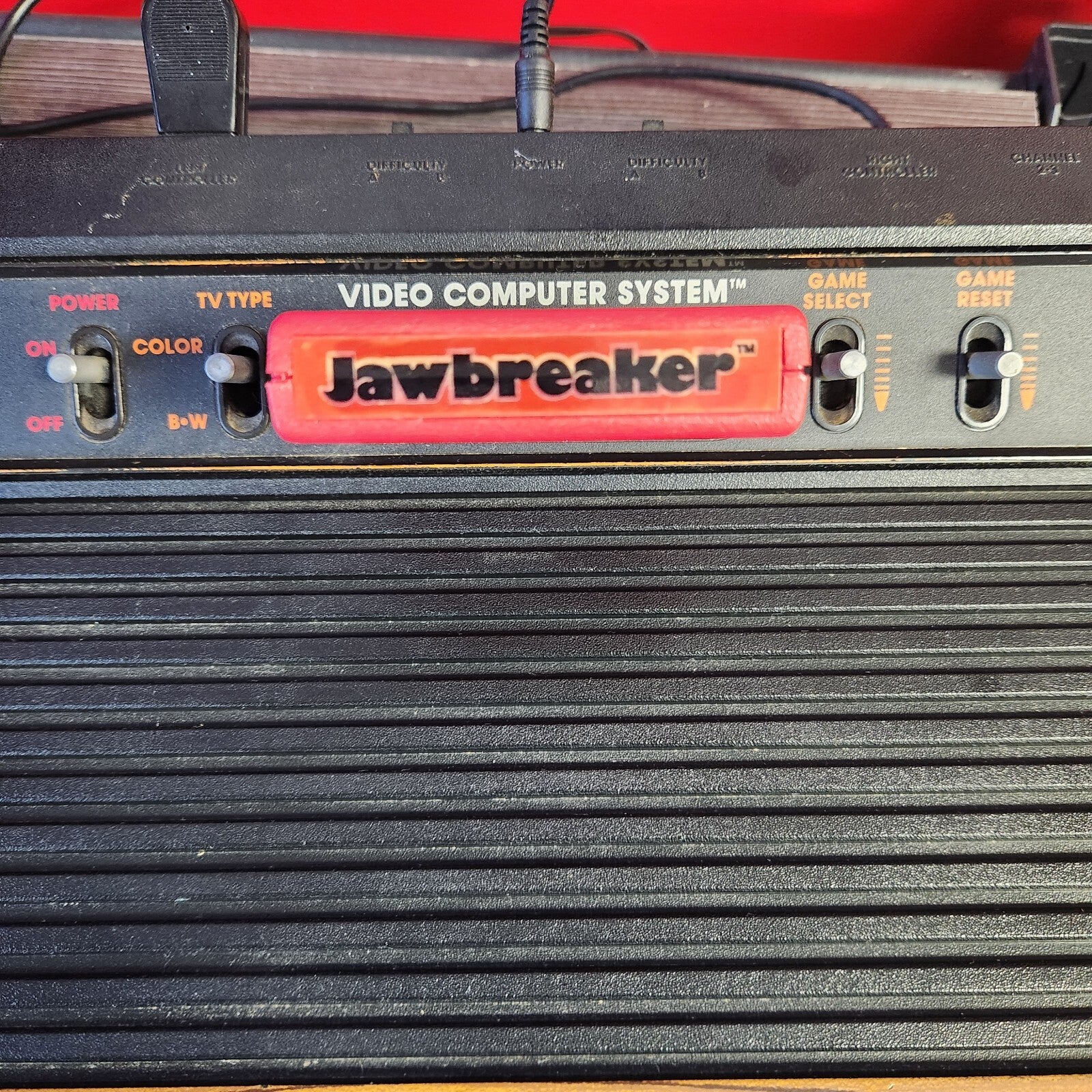 JAWBREAKER Atari 2600 tigervision Game Cartridge