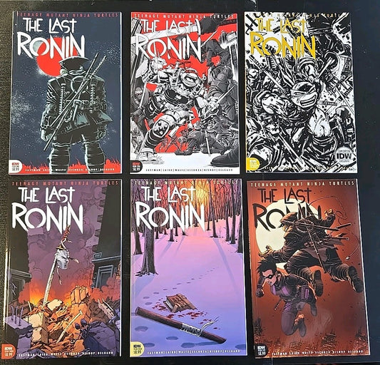 TMNT THE LAST RONIN #1-5 Lot , Plus Convention Exclusive - Hot 🔥 