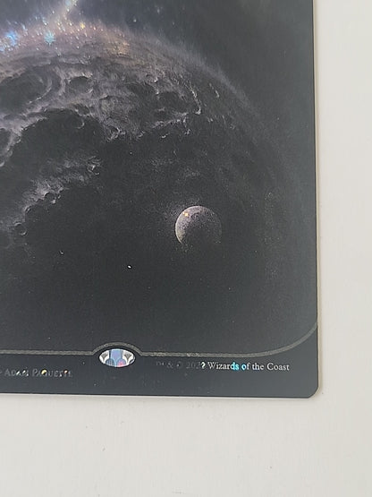 Magic The Gathering  Unfinity Swamp Borderless Galaxy Foil MTG