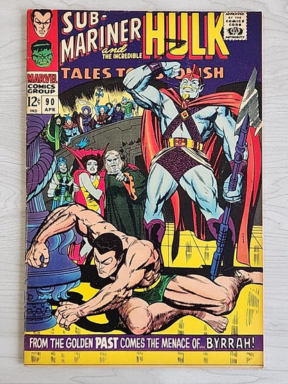 Tales to Astonish #90 VG/VG+ 4.0-4.5 1967 1st App Abomination 