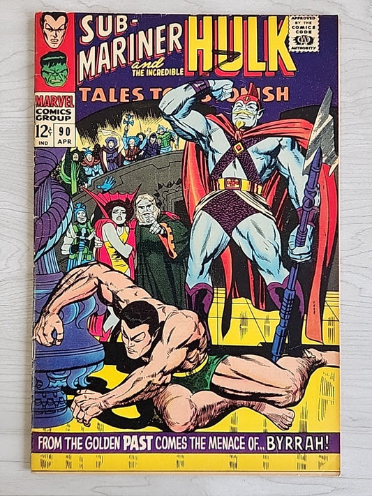 Tales to Astonish #90 VG/VG+ 4.0-4.5 1967 1st App Abomination 