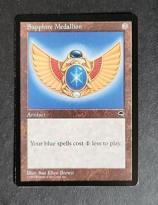 MTG Sapphire Medallion Tempest  English