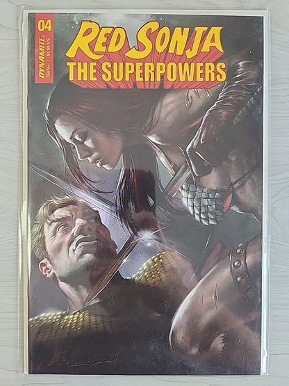 Red Sonja The Superpowers #1-5 Complete Series Lot NM Dynamite Parillo Covers