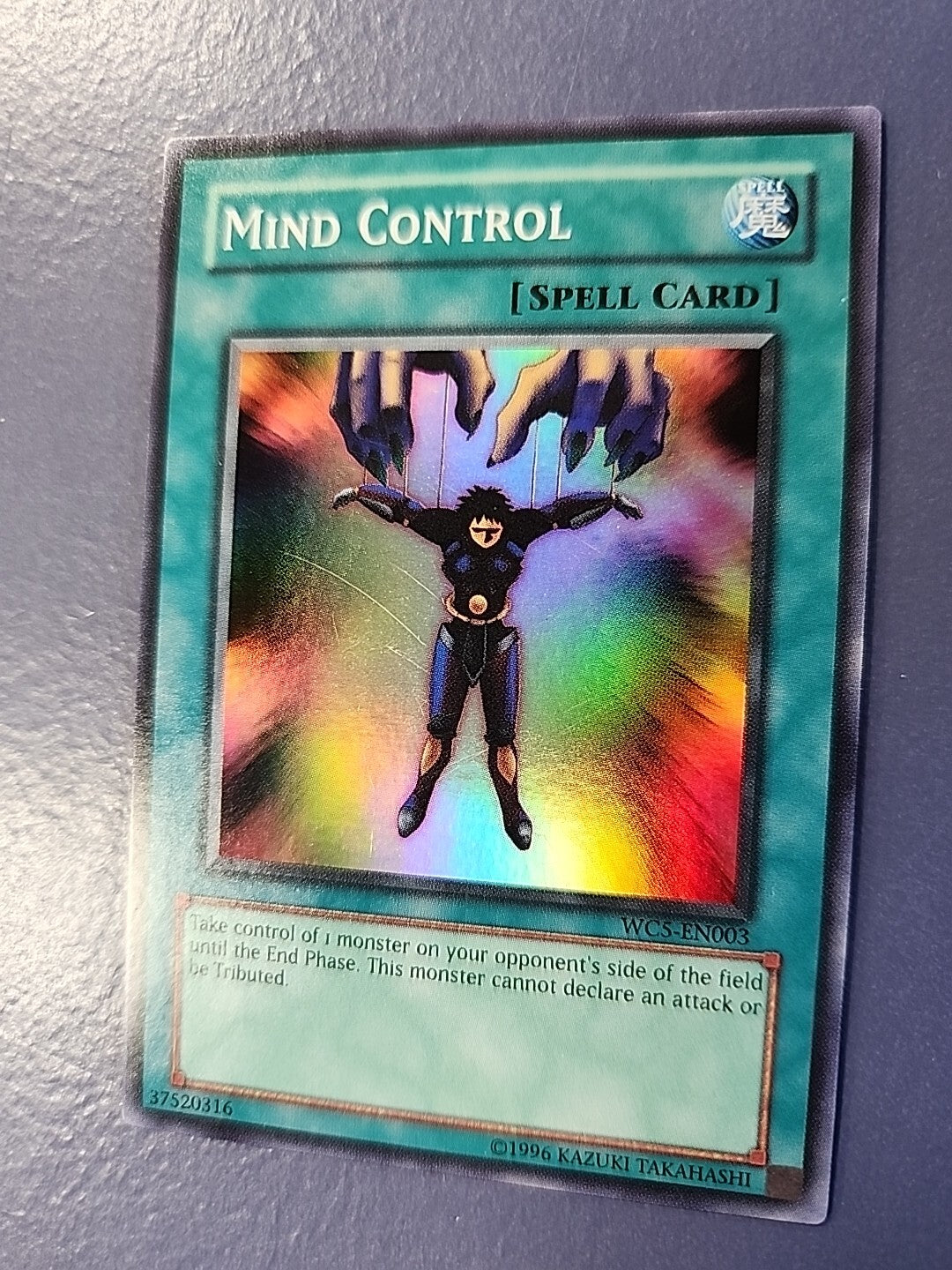 Yugioh! Mind Control WC5-EN003 Super Rare LP