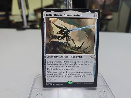 MTG Bitterthorn, Nissa's Animus MOC Rare 0045 Regular Magic The Gathering 
