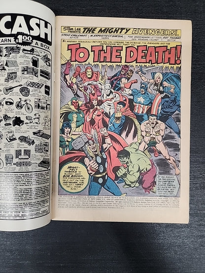 Avengers #118 Marvel Comics Sept 1973 Vintage Bronze Age VF 