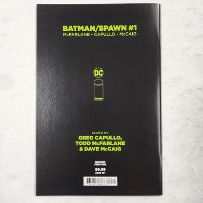 BATMAN/SPAWN #1 (2023) GREG CAPULLO 2ND PRINT VARIANT SET