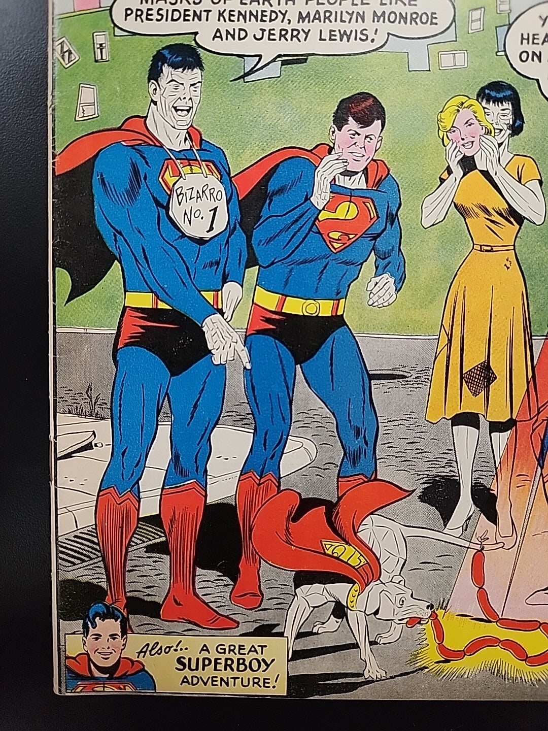 Adventure Comics #294 Bizarro John F Kennedy Marilyn Monroe DC Comics 1962 