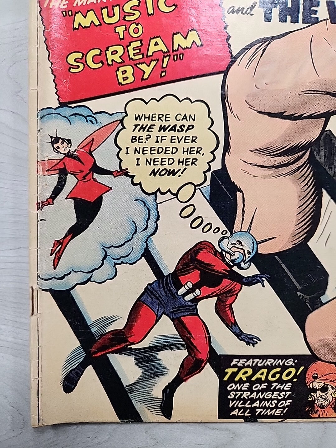 Tales to Astonish #47 Ant-Man & Wasp Silver Age Vintage Marvel Comic 1963 VG 