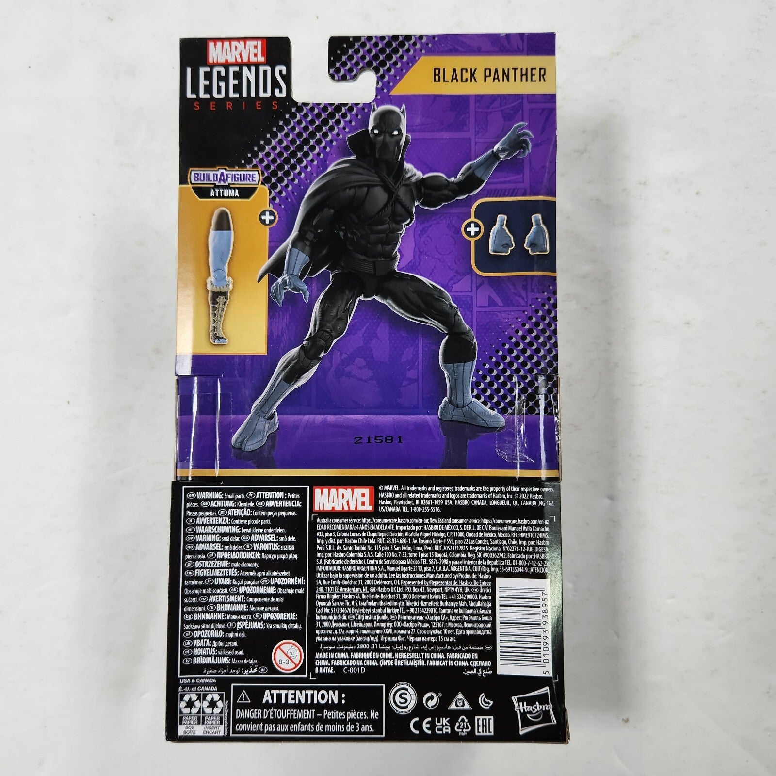 Marvel Legends Series Black Panther Classic Comics BAF Attuma 🔥🔥 Hasbro