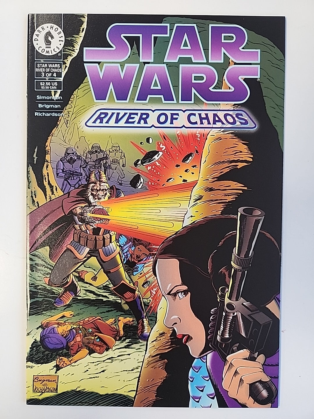 Star Wars: River of Chaos #1-4 Complete Set Series Princess Leia 1995 Dark Horse
