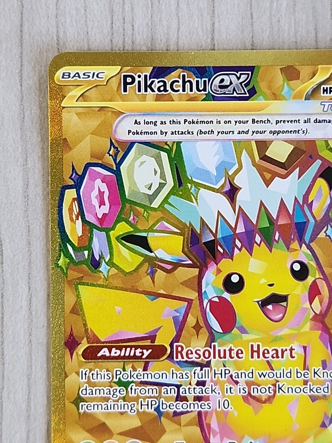 Pikachu ex 247/191 Surging Sparks 2024 SSP Secret Holo Pokémon Card TCG