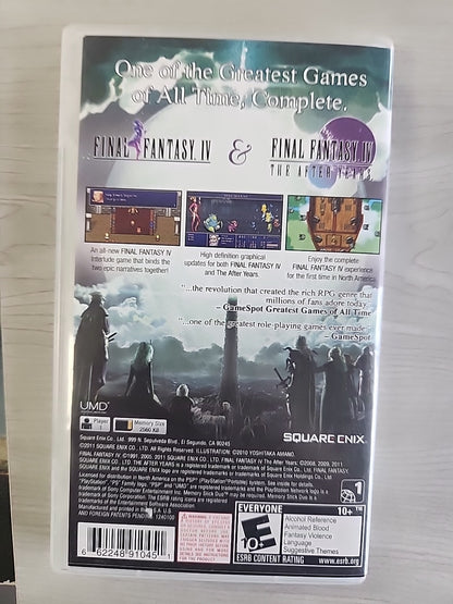 Final Fantasy IV: The Complete Collection PSP (Complete in Box) 