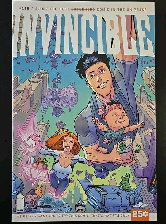 INVINCIBLE #118 NM V1 IMAGE COMICS FIRST PRINT OTTLEY KIRKMAN KEY AMAZON PRIME