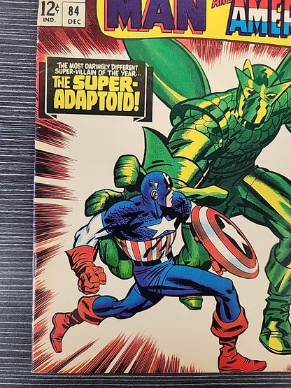 Tales Of Suspense #84 Marvel Comics (1966) 1st App Of The Super-Adaptoid FINE