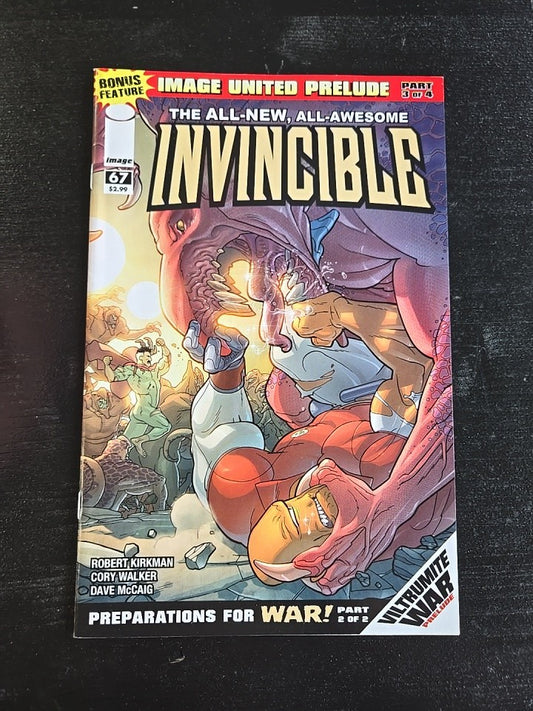 Invincible 67 Kirkman 1st Print Viltrumite War Prelude Image Comics-Amazon Prime