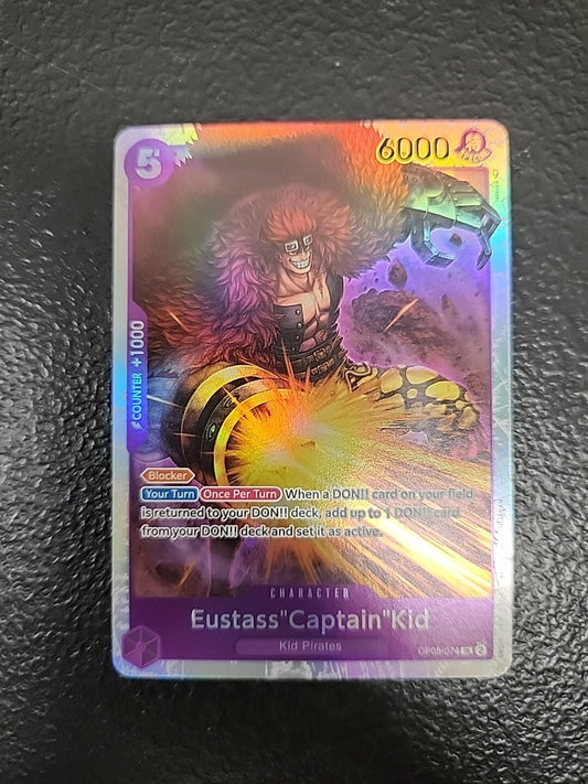 Eustass Captain Kid OP05-074 SR Awakening Of The New Era English One Piece NM/M