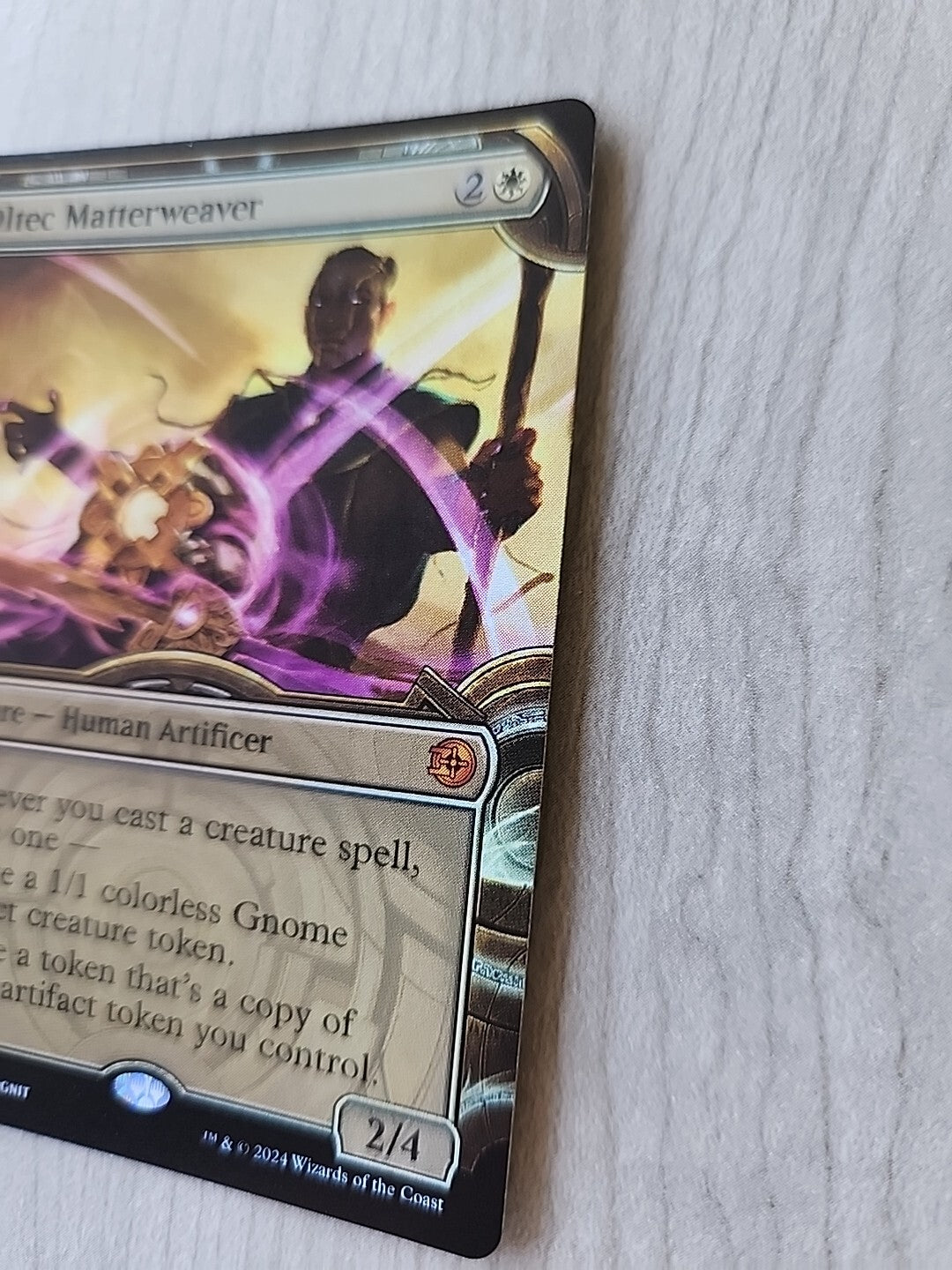 MTG Oltec Matterweaver Showcase Foil BIG 0033 LP/NM Mythic Magic The Gathering