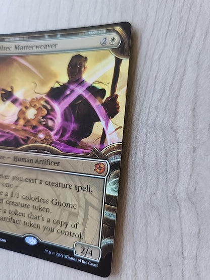 MTG Oltec Matterweaver Showcase Foil BIG 0033 LP/NM Mythic Magic The Gathering