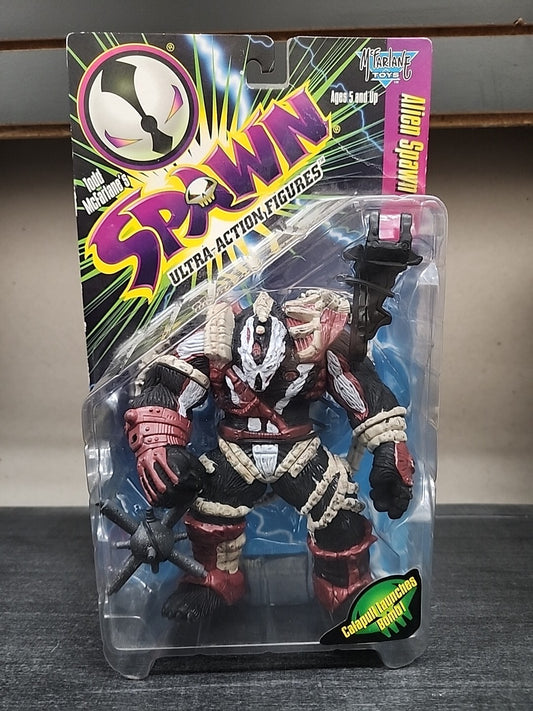 1996 Todd McFarlane's ALIEN SPAWN Series 6 Version 2 Action Figure On Card