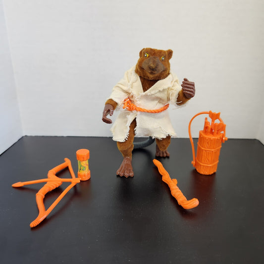 Movie Star Splinter Complete   Vintage 1992 TMNT Ninja Turtles 