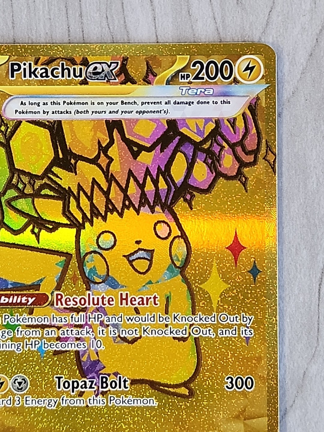 Pikachu ex Hyper Rare NM 179/131 SV: Prismatic Evolutions Pokemon