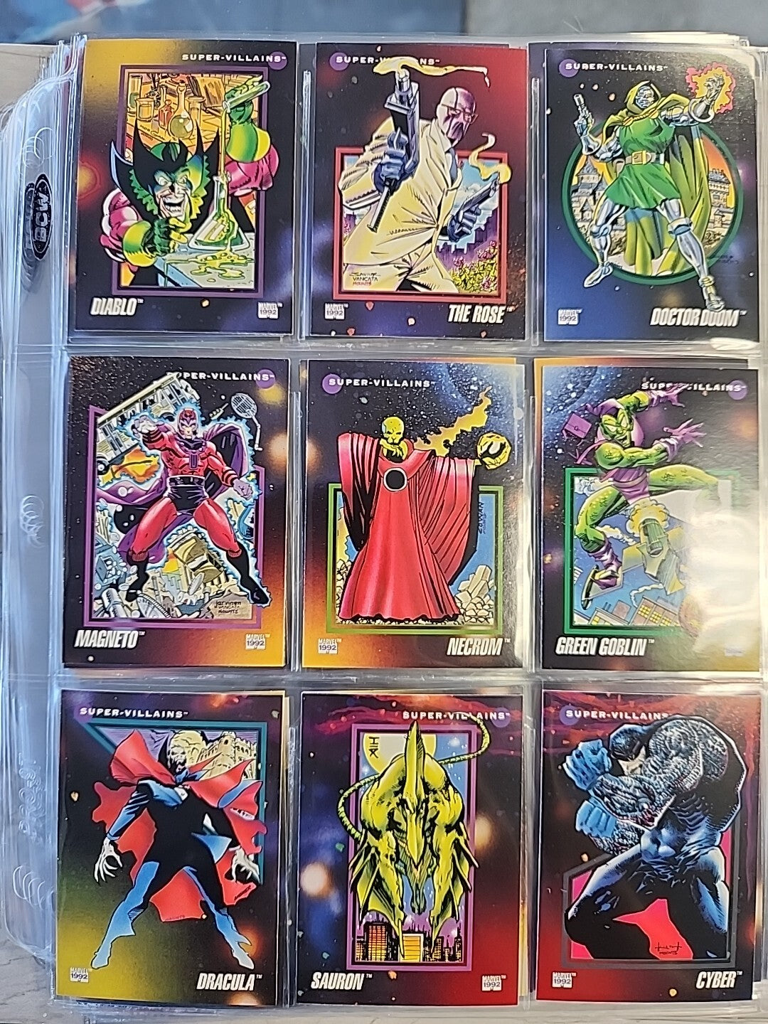 1992 Marvel Universe Series 3 Complete 200 Card Base Set