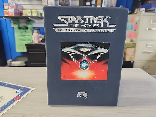 Star Trek The Movies 25th Anniversary Collection VHS 5 Films Original Case Cert