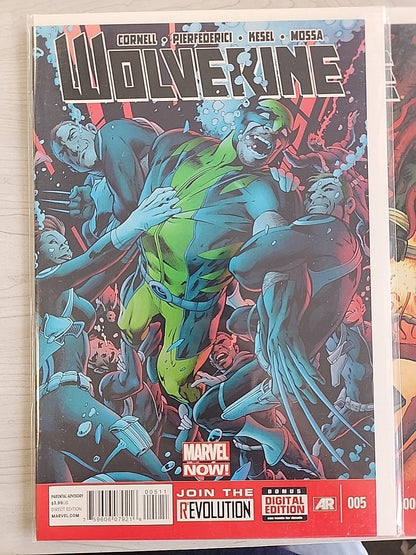 WOLVERINE #1-13 MARVEL NOW 2013 COMPLETE SERIES CORNELL Lot Of 13 NM