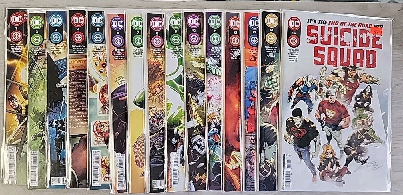 Suicide Squad #1-15 DC Comics 2021 Infinite Frontier Complete Run Lot Of 15