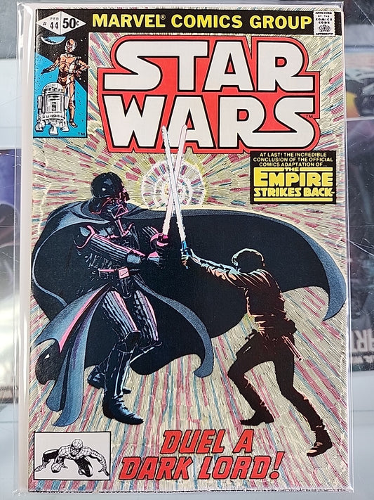 Star Wars #44 (Marvel, 1977) VF+ 8.0  Empire Strikes Back Conclusion