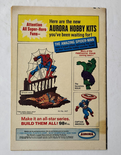 Avengers #37 Vol 1 (1967) *Black Widow Appearance* - VG