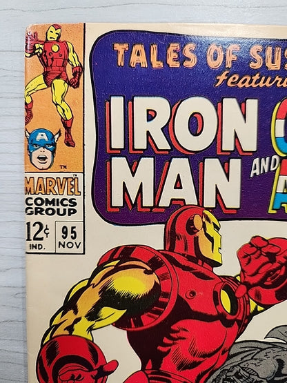 Tales of SUSPENSE # 95 1967 VG/F 4.5-5.0 Silver Age Marvel Stan Lee Gene Colan