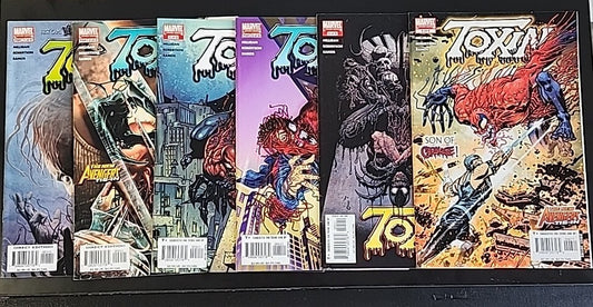 Toxin #1 2 3 4 5 6 Complete Set Venom Carnage F/VF