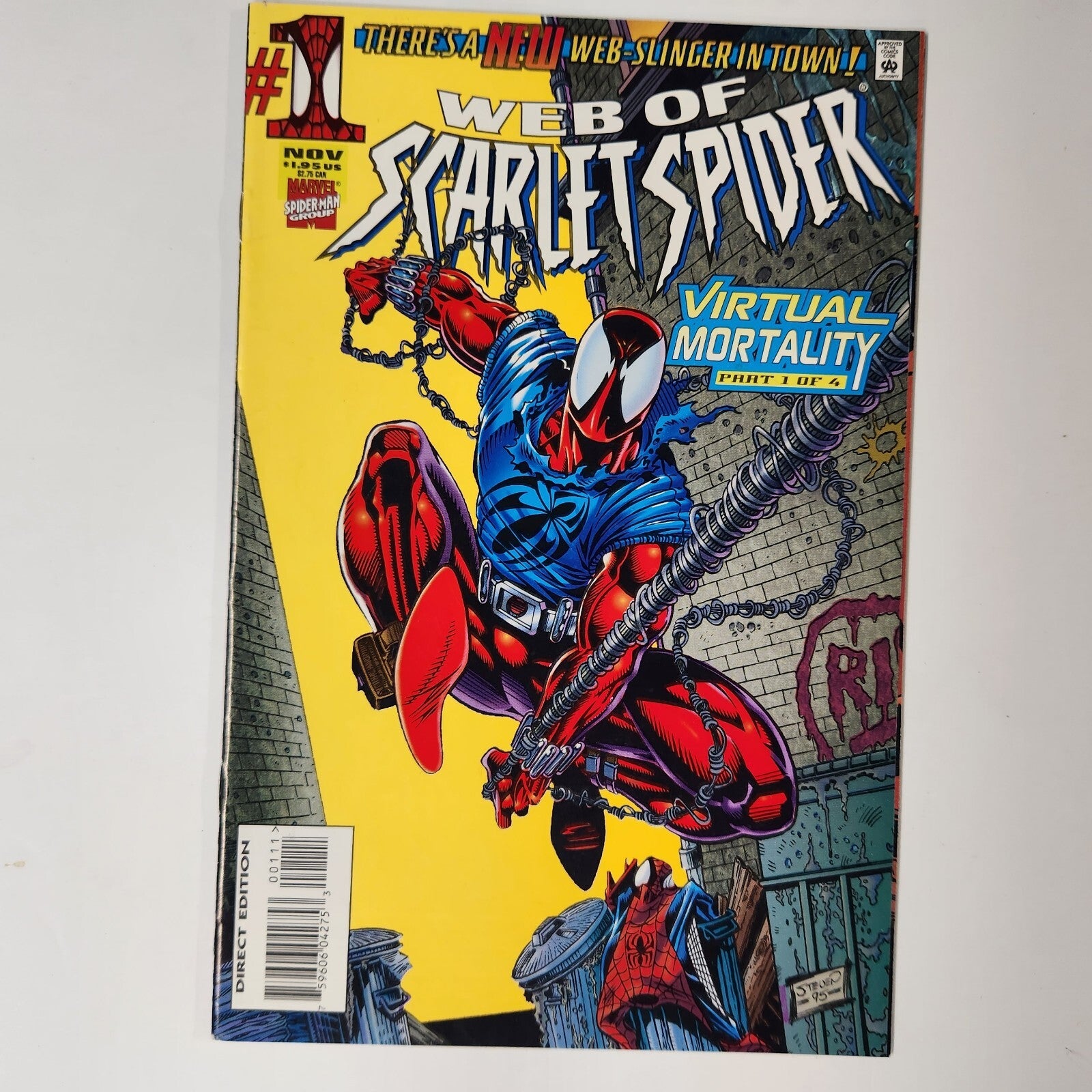 SCARLET SPIDER #1 - 4 Comics VIRTUAL MORTALITY Spider-Verse Scarlet Spider Miles