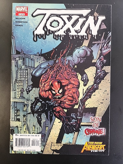 Toxin #1 2 3 4 5 6 Complete Set Venom Carnage F/VF