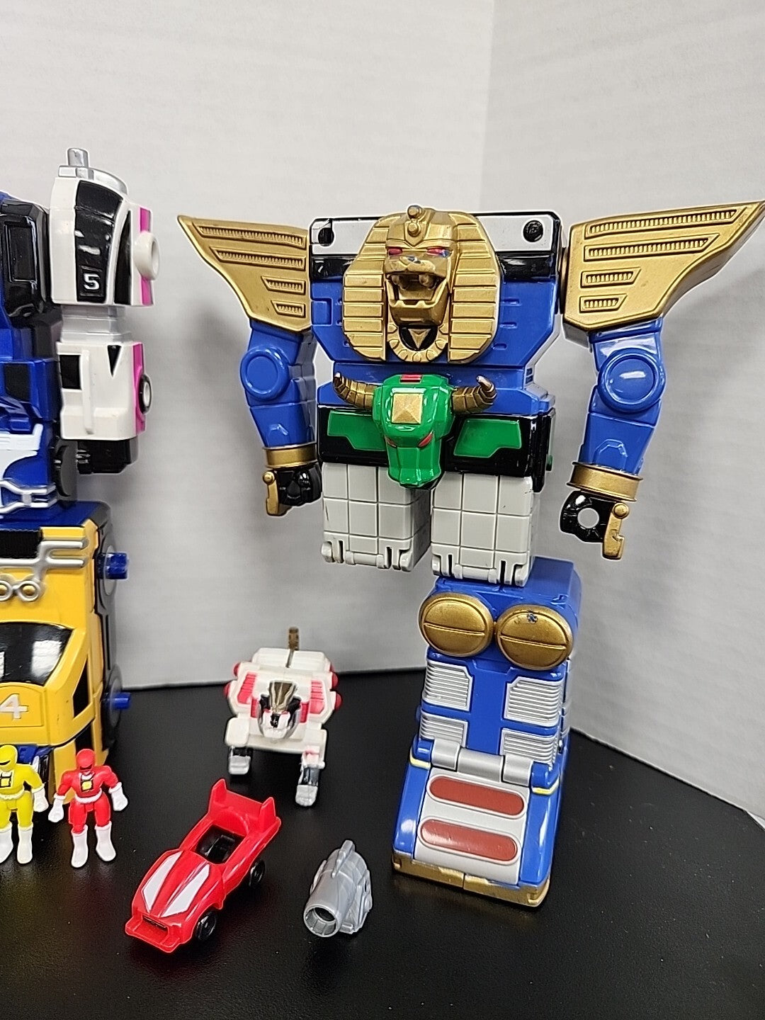 Power Rangers Turbo micro playset Megazord Zeo Red And More Lots Of Extras
