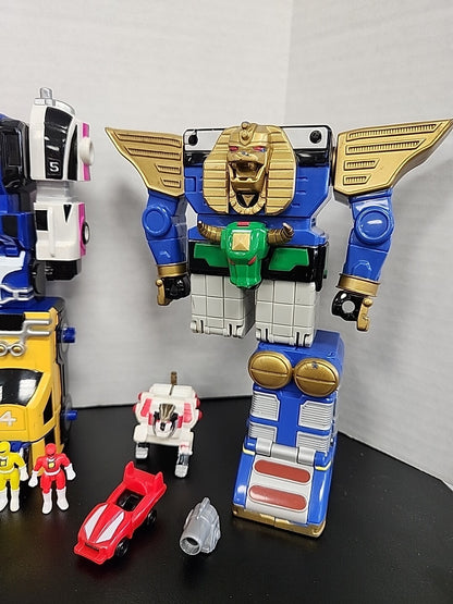 Power Rangers Turbo micro playset Megazord Zeo Red And More Lots Of Extras