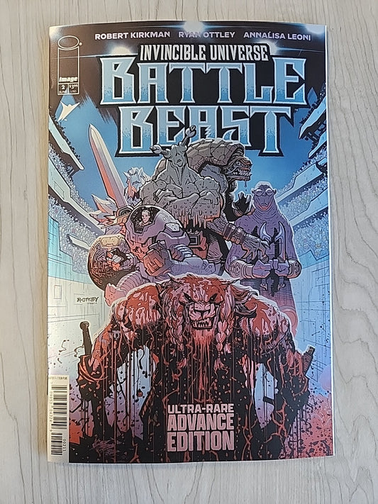 INVINCIBLE UNIVERSE BATTLE BEAST #2 Ultra-Rare Advance Edition Blind Bag Foil