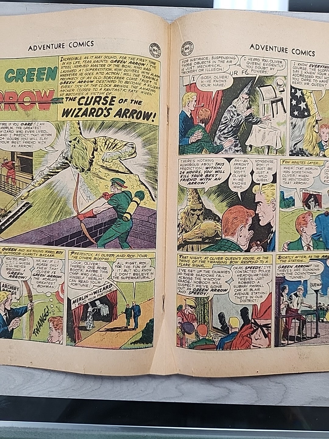 Adventure Comics #261 DC Comics 1959 VG/FN Superboy Aquaman Green Arrow