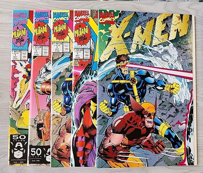 X-Men #1 (1991) ~ All Covers ~ Plus #'s 2-12 #4 Omega Red Lot Of 16 NM Marvel