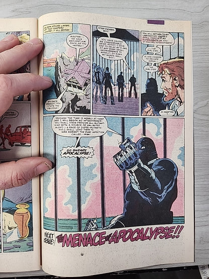 X-Factor #5 1986 Marvel Comics June VF/NM Apocalypse Cameo In Shadow